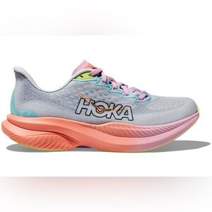 Hoka Mach 6 Road Running Sneaker Women 8.5B Pale Dusk/Gull